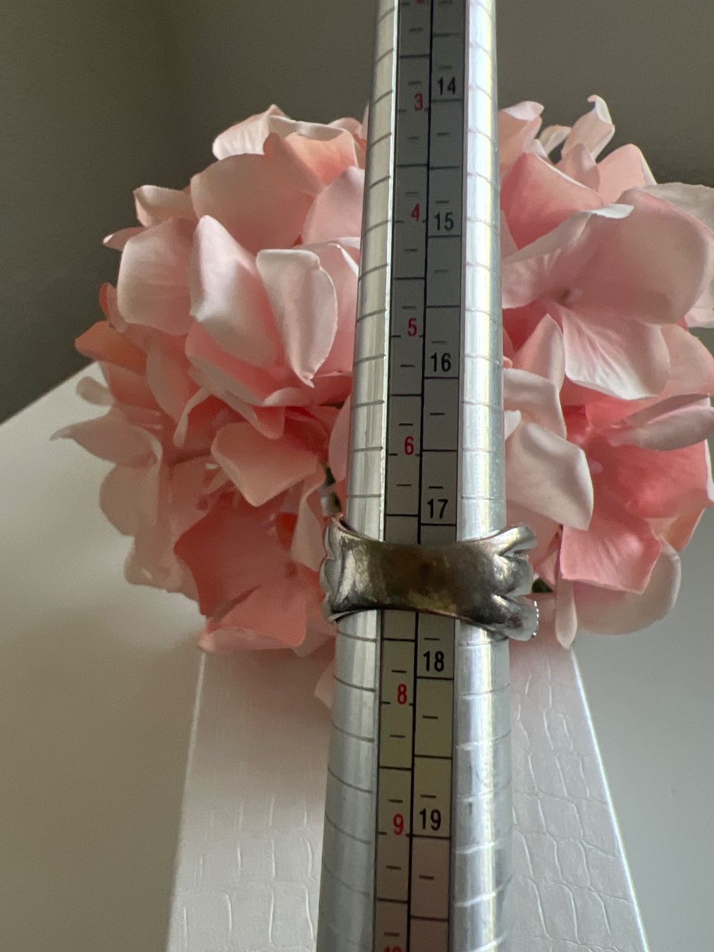 Anelli: Silberring 925 besetzt mit kleinen Steinchen – Usato da Seon venduto da Sunny-Schmuck78 4