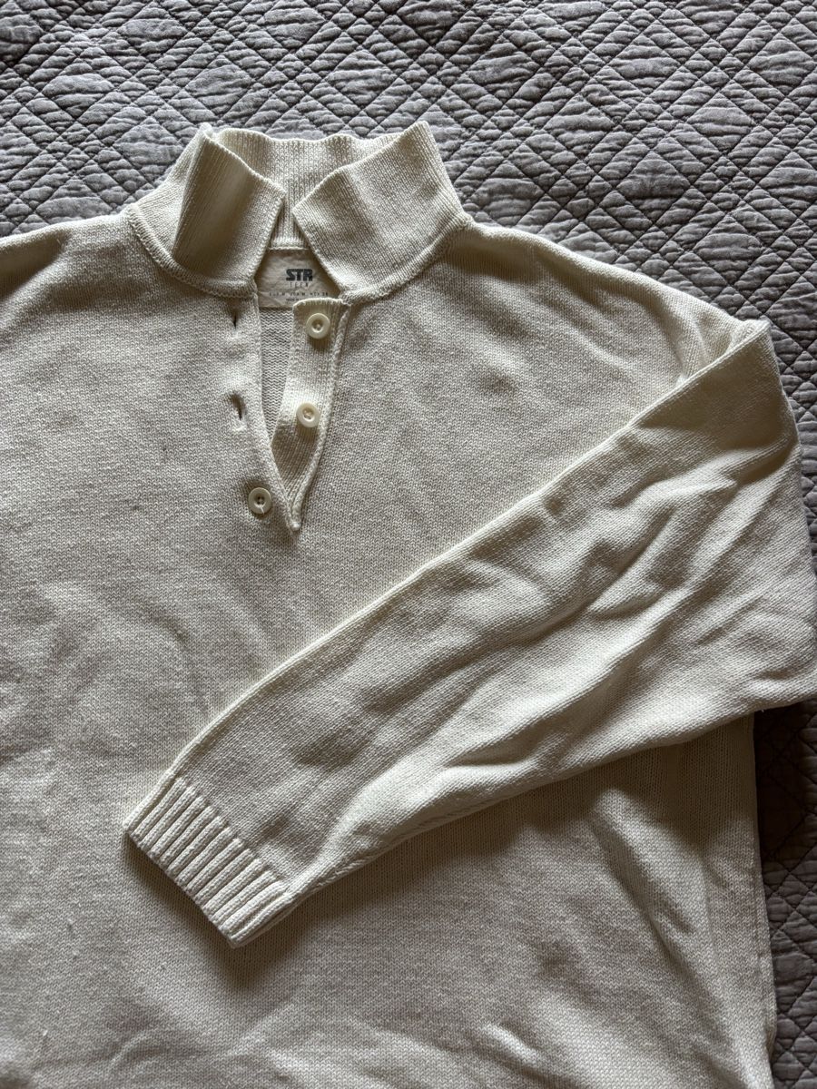 Stradivarius Maglioni & Felpe: Pull-over blanc crème  – Usato da Lausanne venduto da shabnam.t 1