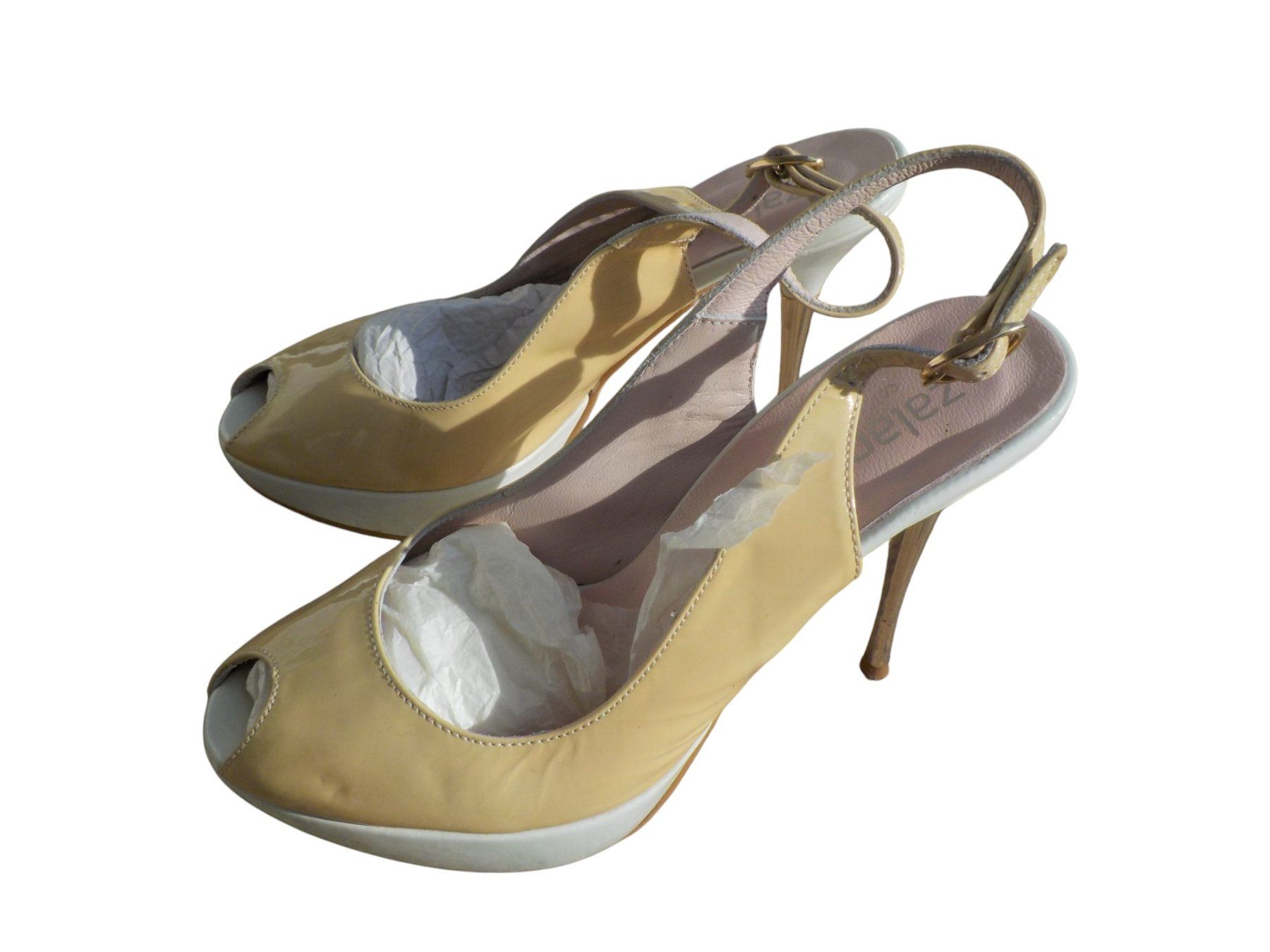 Scarpe da donna: Sandalen Peeptoe Gr. 37 – Usato da Mörschwil venduto da wunderkiste44 3