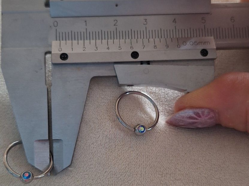 Bijoux piercing: Piercing ring mit steine – D'occasion à Wetzikon ZH par NaWetzi 2