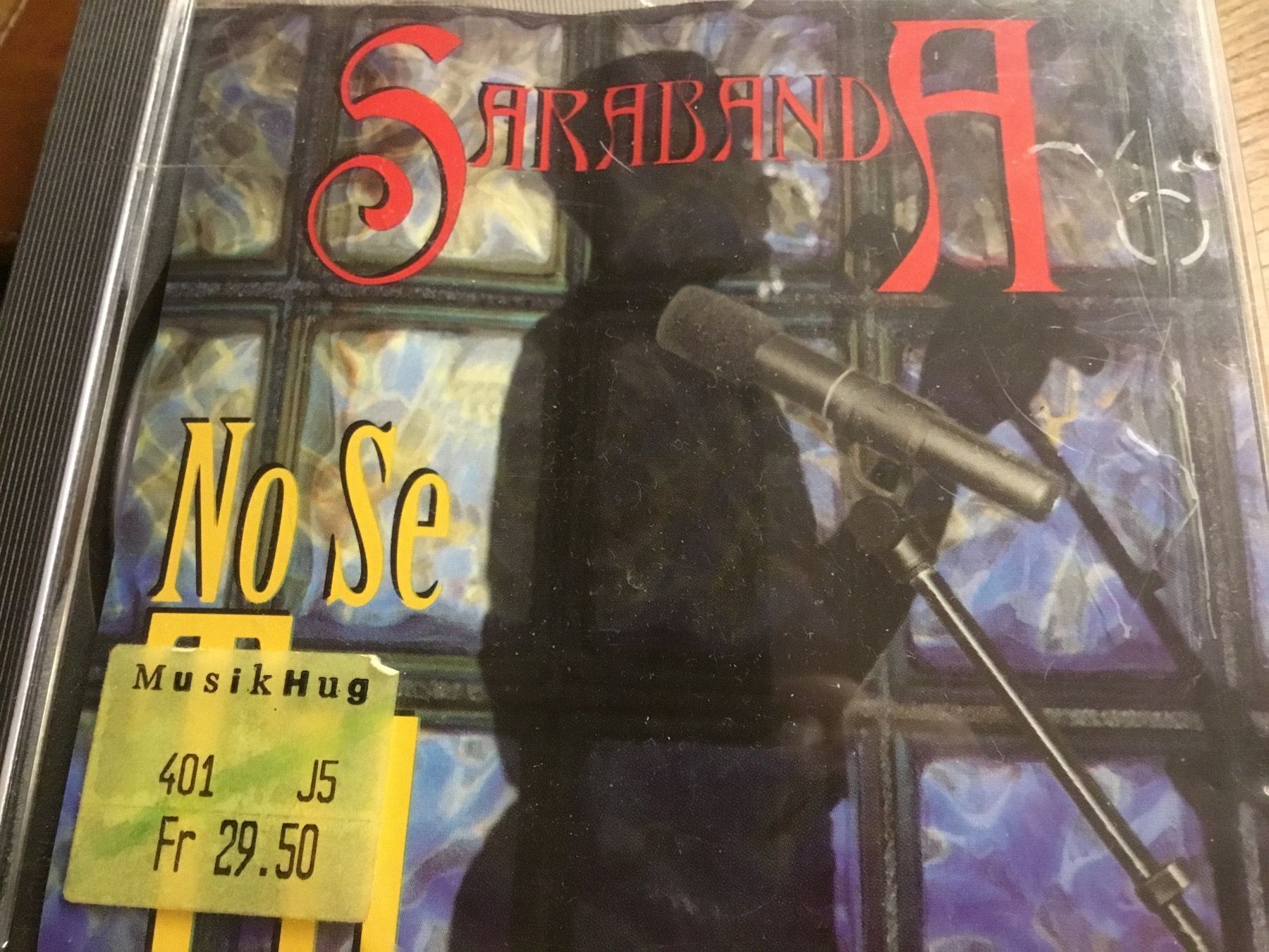 CD: Saraband "No Se" CD – Usato da Thierachern venduto da sweden08