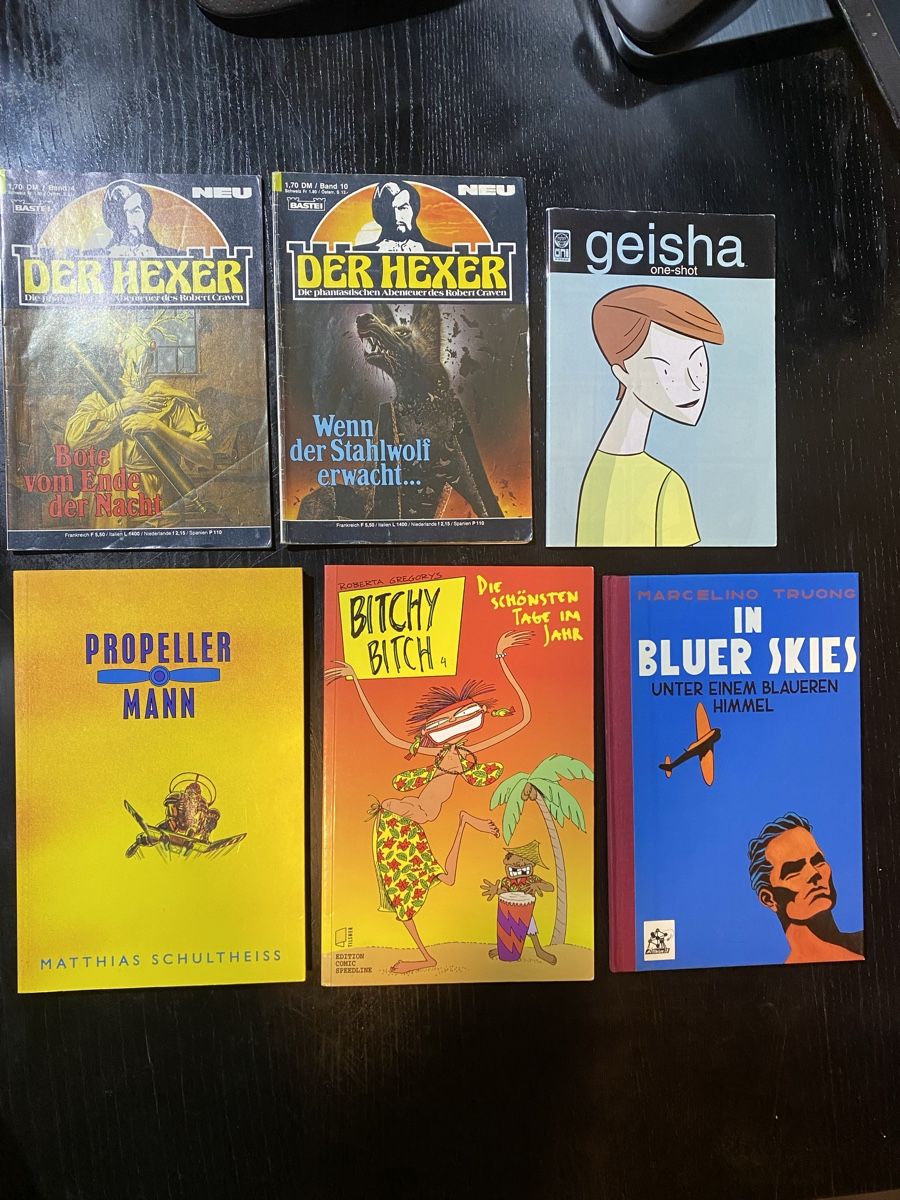 Fumetti: Comic Mix Konvolut - Propellermann, Geisha uvm. – Usato da Zuerich venduto da SonderArt-Wertgut 1