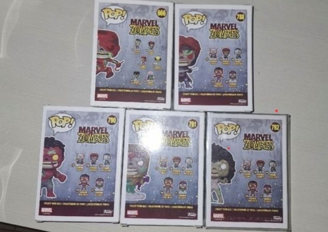 Funko Figurines: Funko Pop Marvel Zombies Set 5 pezzi nuovo – D'occasion à Monte Carasso par Buttefly 1