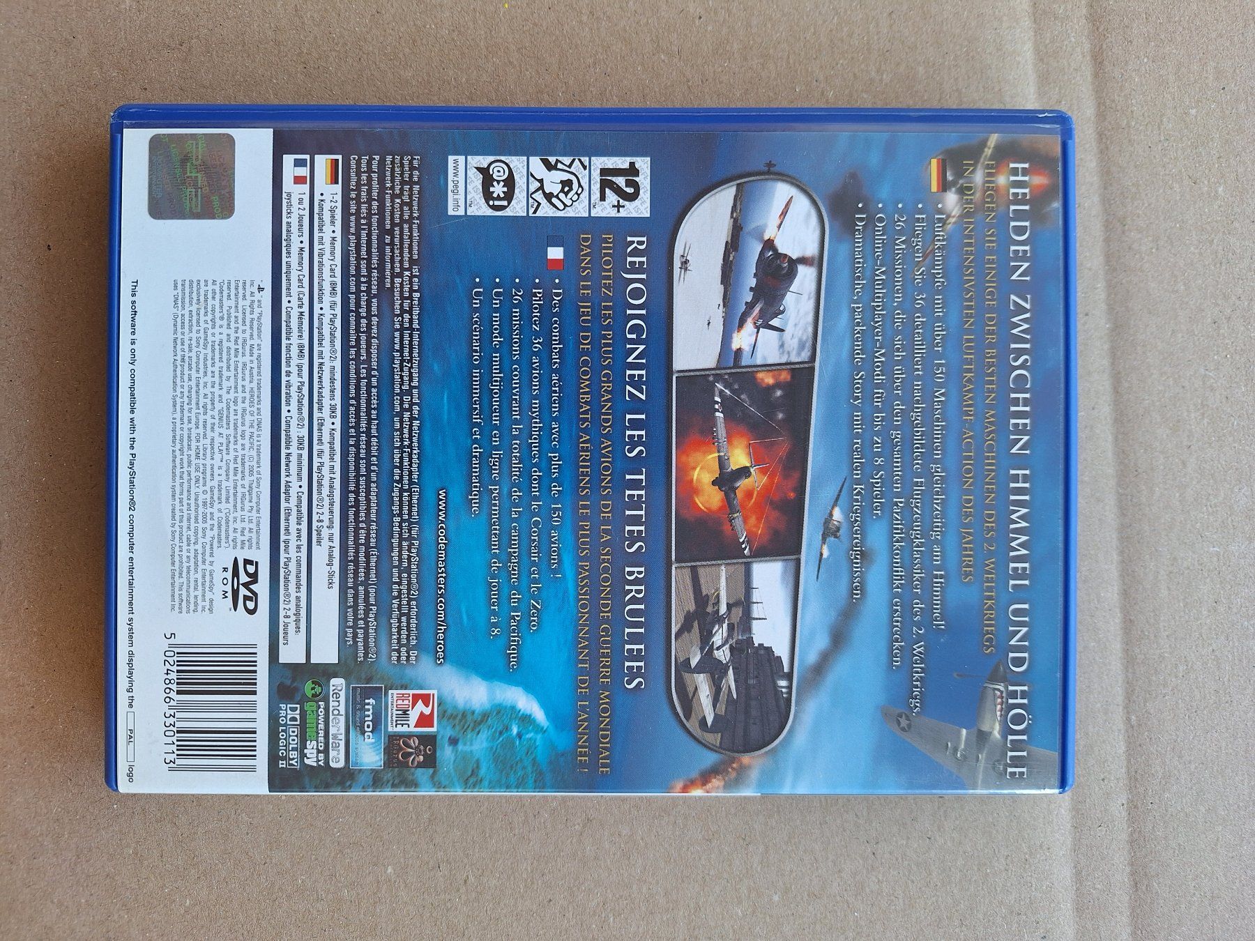 Giochi: Heroes of the Pacific - PS2 – Usato da Altstätten SG venduto da GGsGameshop 1