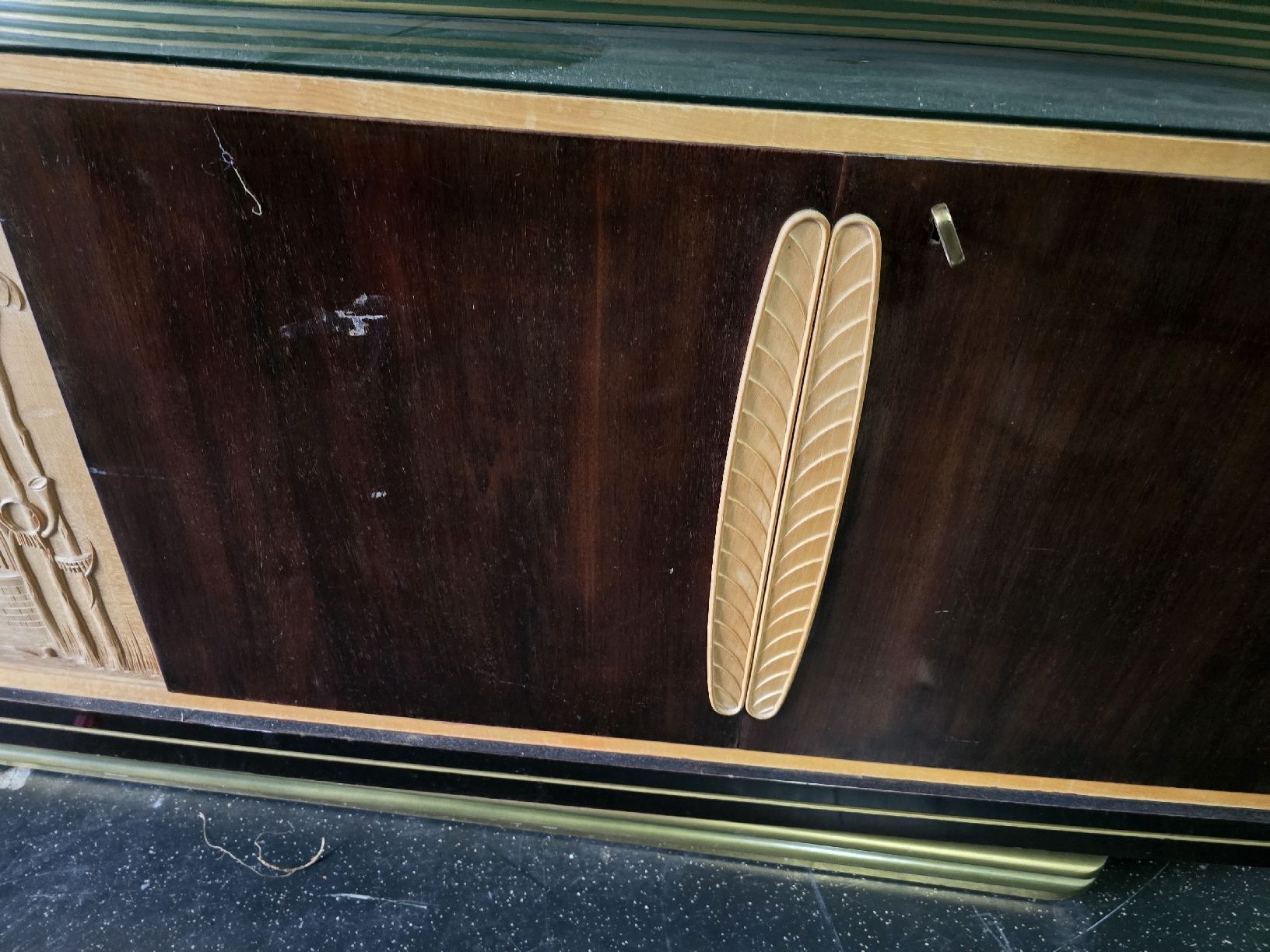 Kommoden: Vintage Sideboard, Art Deco Stil, Holz, – Gebraucht aus Mettlen von elios0888 8