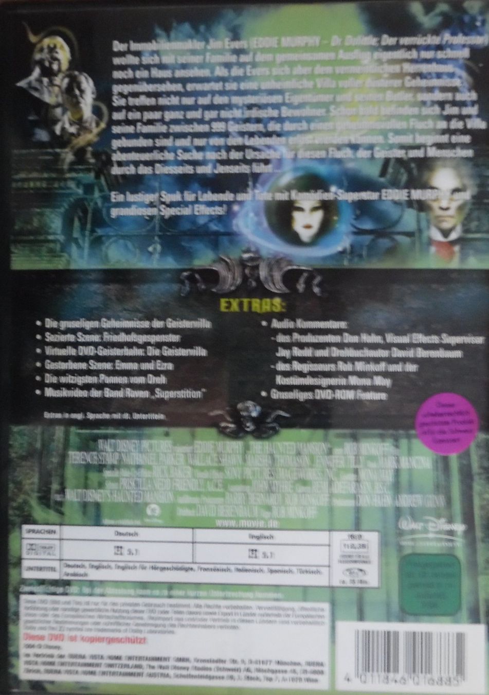 Tous les DVDs: Die Geistervilla – D'occasion à Bellinzona par Luna093 2