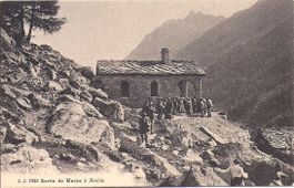 AROLLA, sortie de la messe