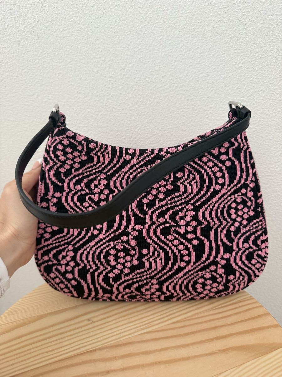 Prada Borse da donna: Prada Cleo Tasche in Pink & Schwarz – Usato da Luzern venduto da luc_fw2x 5