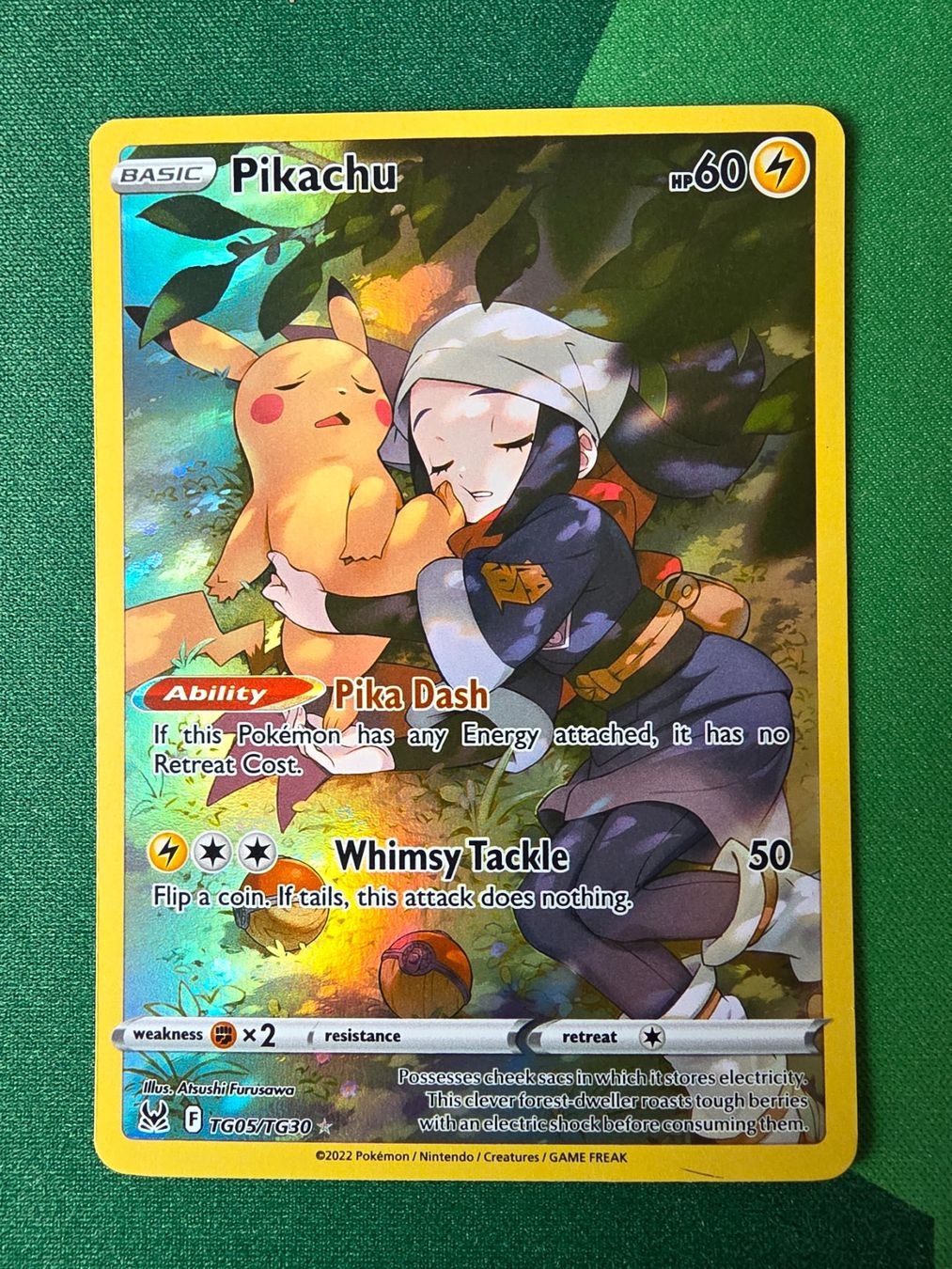 Pokémon Carte collezionabili: Pokemon Pikachu TG05/TG30 Lost Origin Englisch – Nuovo (secondo la descrizione) da Gossau SG venduto da worklifebalance