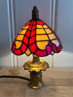 Mini Tiffany-Lampe, Höhe15cm! Schweizer Arbeit! 12V/1,5W LED