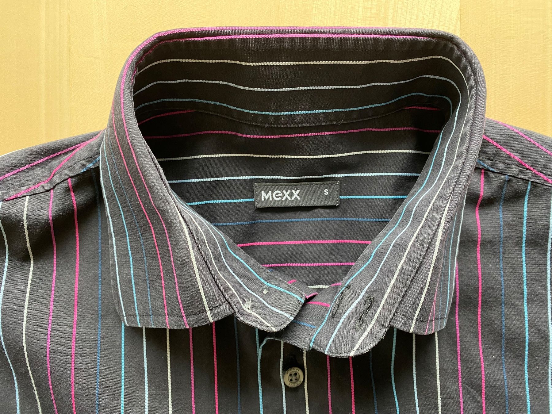 Mexx Camicie: MEXX - liniertes Herrenhemd, Grösse S – Usato da Meisterschwanden venduto da Lapins2019 7