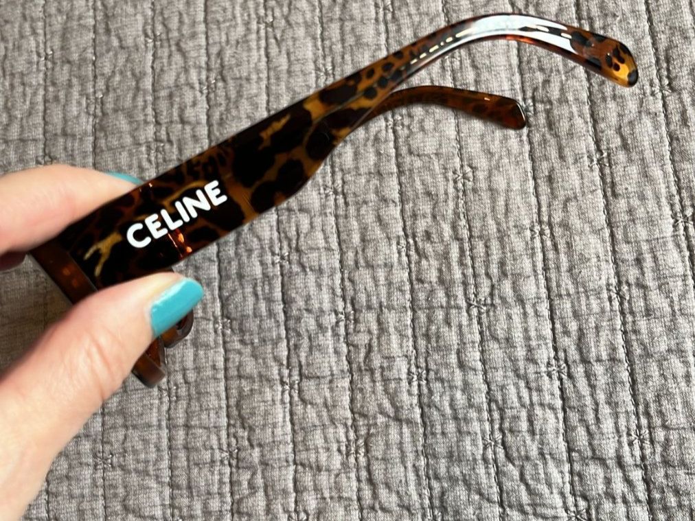 Celine Occhiali & Lenti: CELINE Monochroms Leopard Havana Sonnenbrille – Usato da Neuhausen venduto da Rue_Trouvaille 2