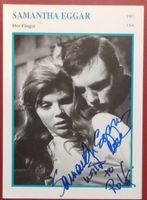Samantha Eggar Autogramm signiert Sammel-/ Fotokarte 13x18cm