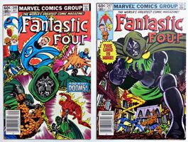 FANTASTIC FOUR 246-247 KEY FF DOOM COMPLETE 2 PART STORY 82