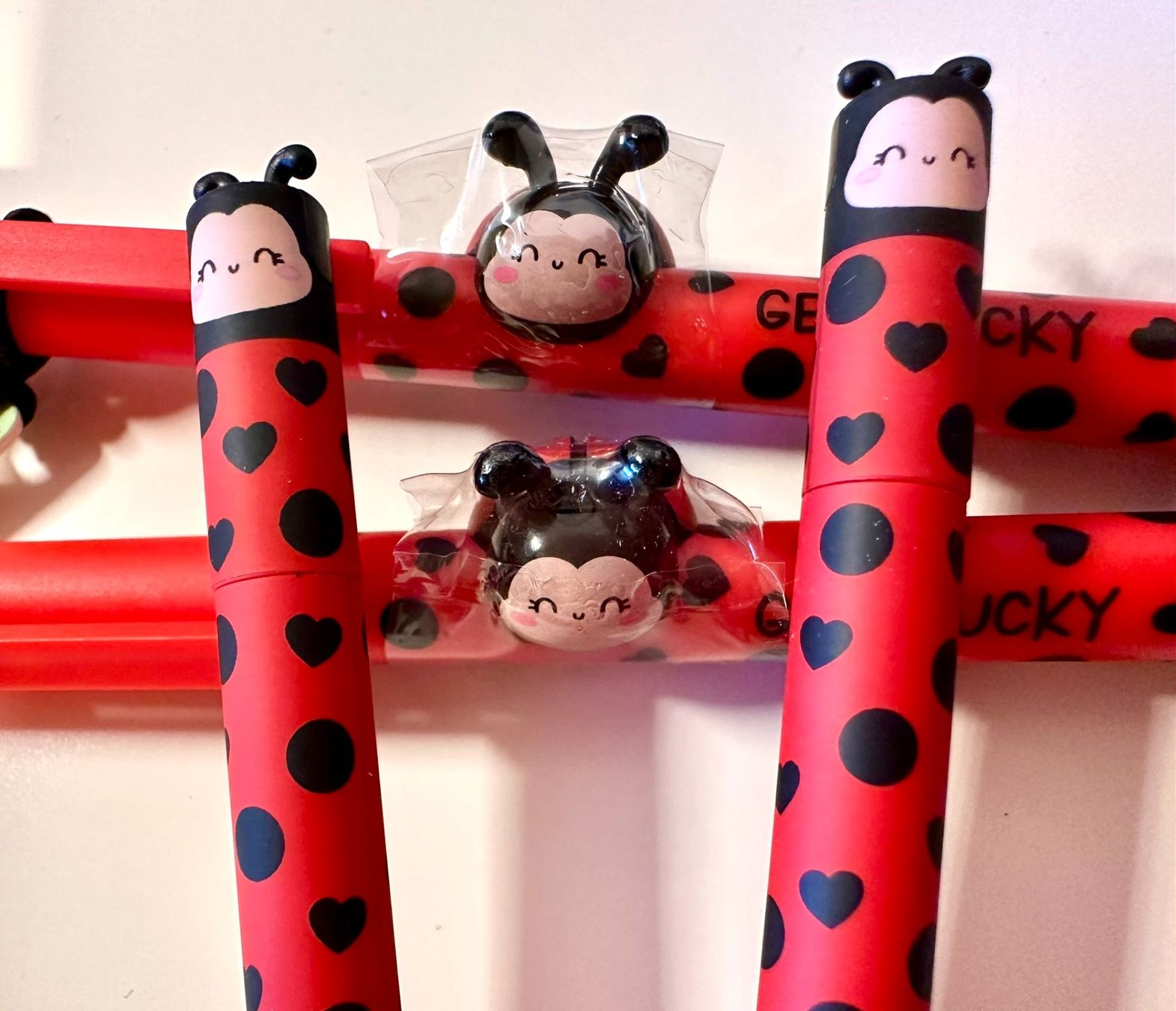 4x Legami: 2x Ladybug Lovely & 2x Erasable (Neu und originalverpackt ...