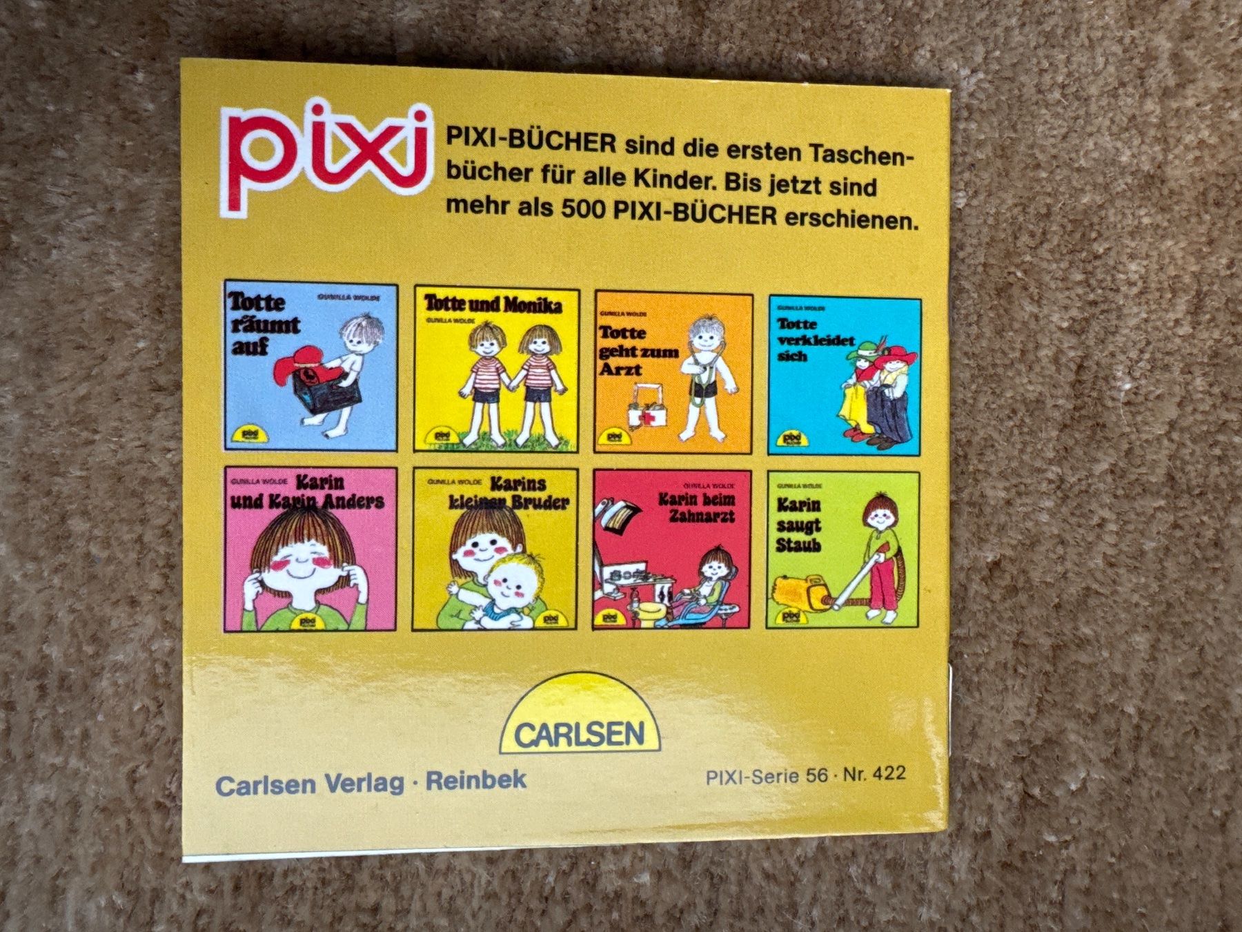 Libri: 8 Pixi-Büchlein - Totte/Karin - Neu – Nuovo (secondo la descrizione) da Aarau venduto da Kilauea 3