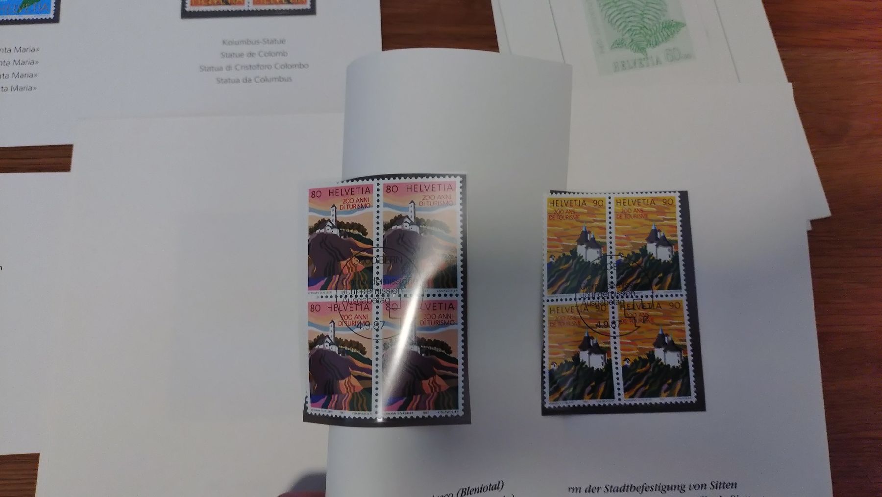 Tutti i francobolli: Briefmarken Sonderausgaben Schweiz – Nuovo (secondo la descrizione) da Tägerschen venduto da cupra81 7