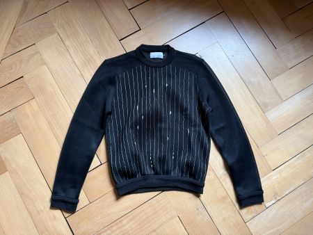 VERENA SCHEPPERHEYN - Pullover schwarz transparent M