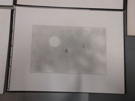 5 Kohle-/Graphite-Zeichnungen 1989/1990 John Tan Singapure