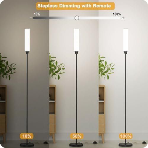 Lampade: fernbedienung dimmbar Led Stehlampe eck wohnzimmer 10 -100 – Nuovo e nell'imballaggio originale da Hundwil venduto da pak_b5sl 4