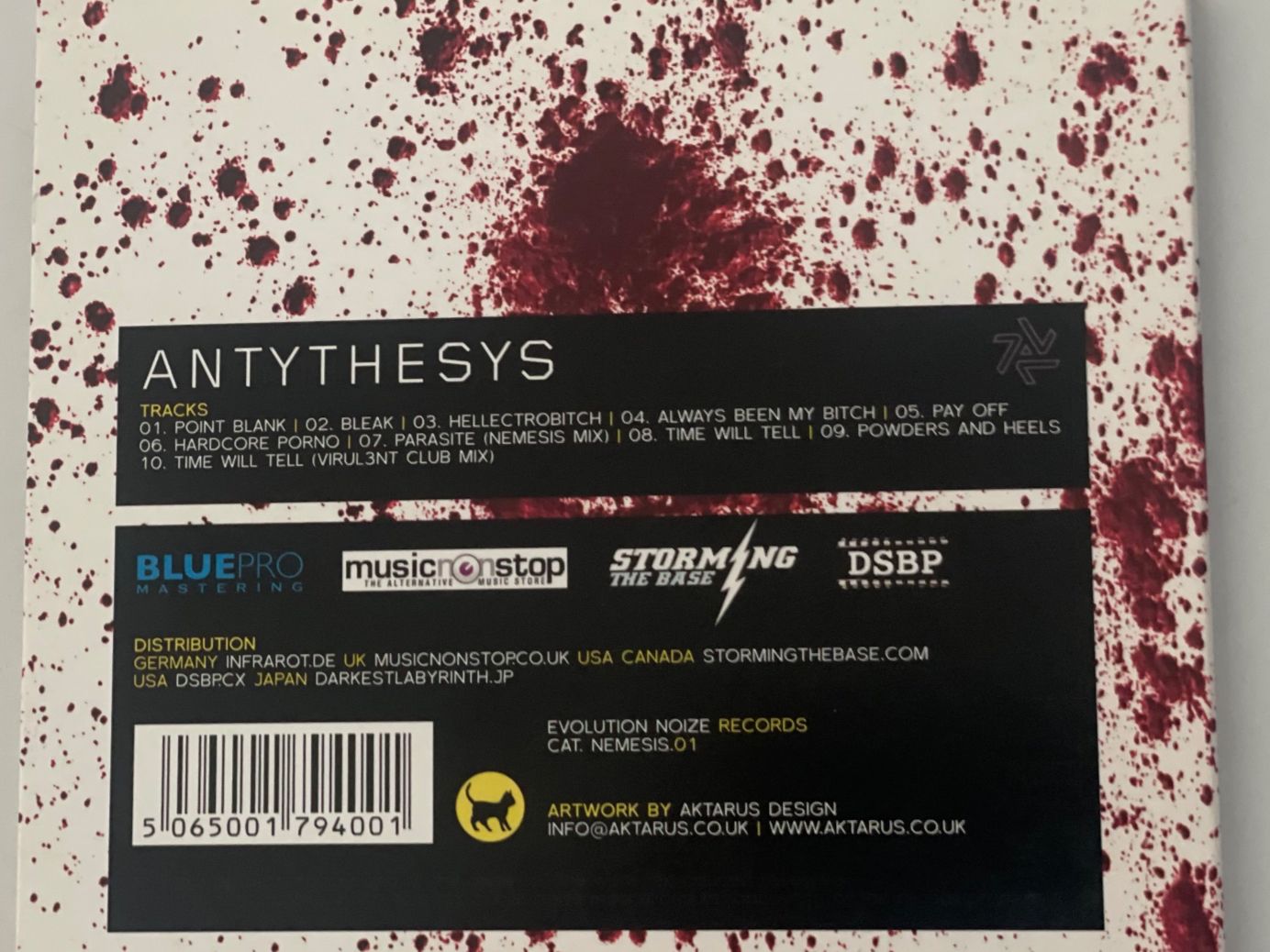 CDs: Antythesys - Point Blank CD - Top – D'occasion à Muri b. Bern par AdidasCollector 1