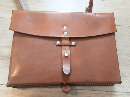 Armee Ledertasche,Kartentasche 1972,Militär