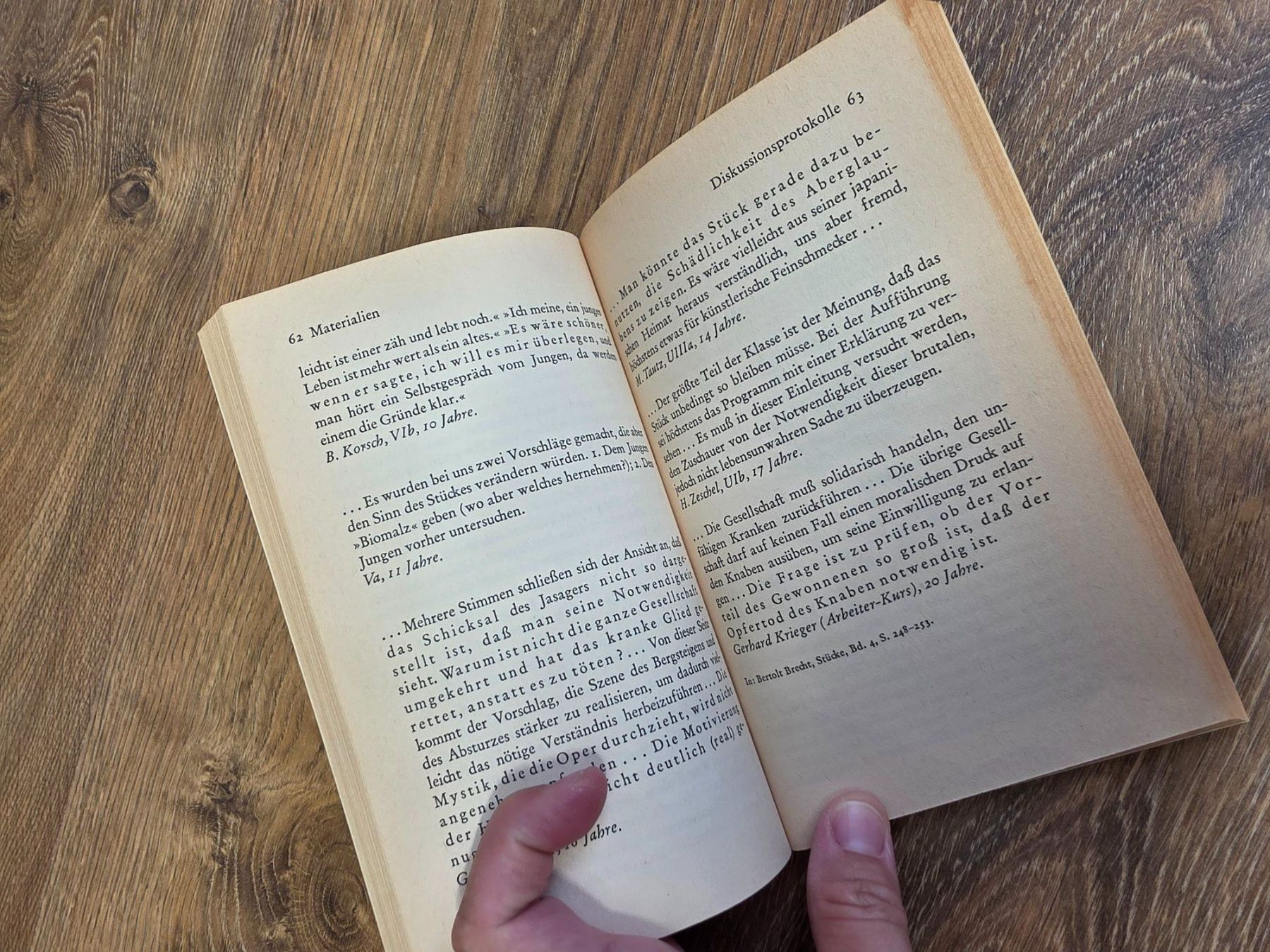 Libri: Bertolt Brecht - Der Jasager und Der Neinsager – Usato da Nebikon venduto da Japostyle 1