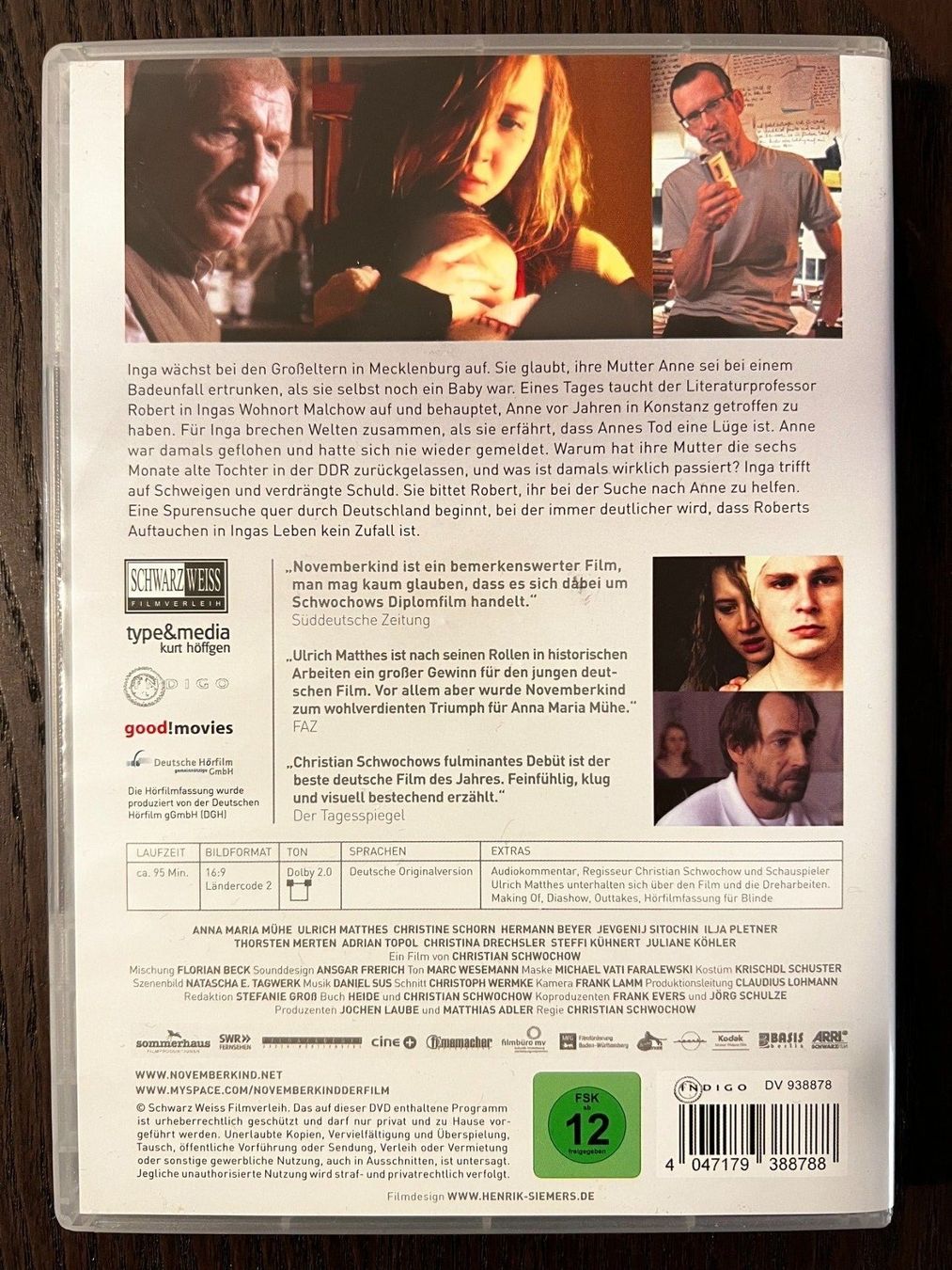 Tutti i DVDs: Novemberkind – Usato da Zürich venduto da FilmFreunde 1
