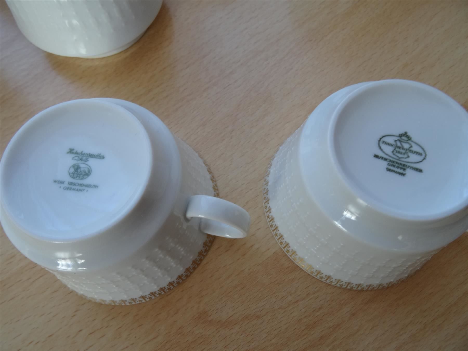 Hutschenreuther Geschirrsets: Kaffee- oder Teeservice Hutschenreuther – Gebraucht aus Lupfig von Hubi64 2
