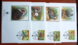 WWF - 4 Niuafo'ou FDC 1992