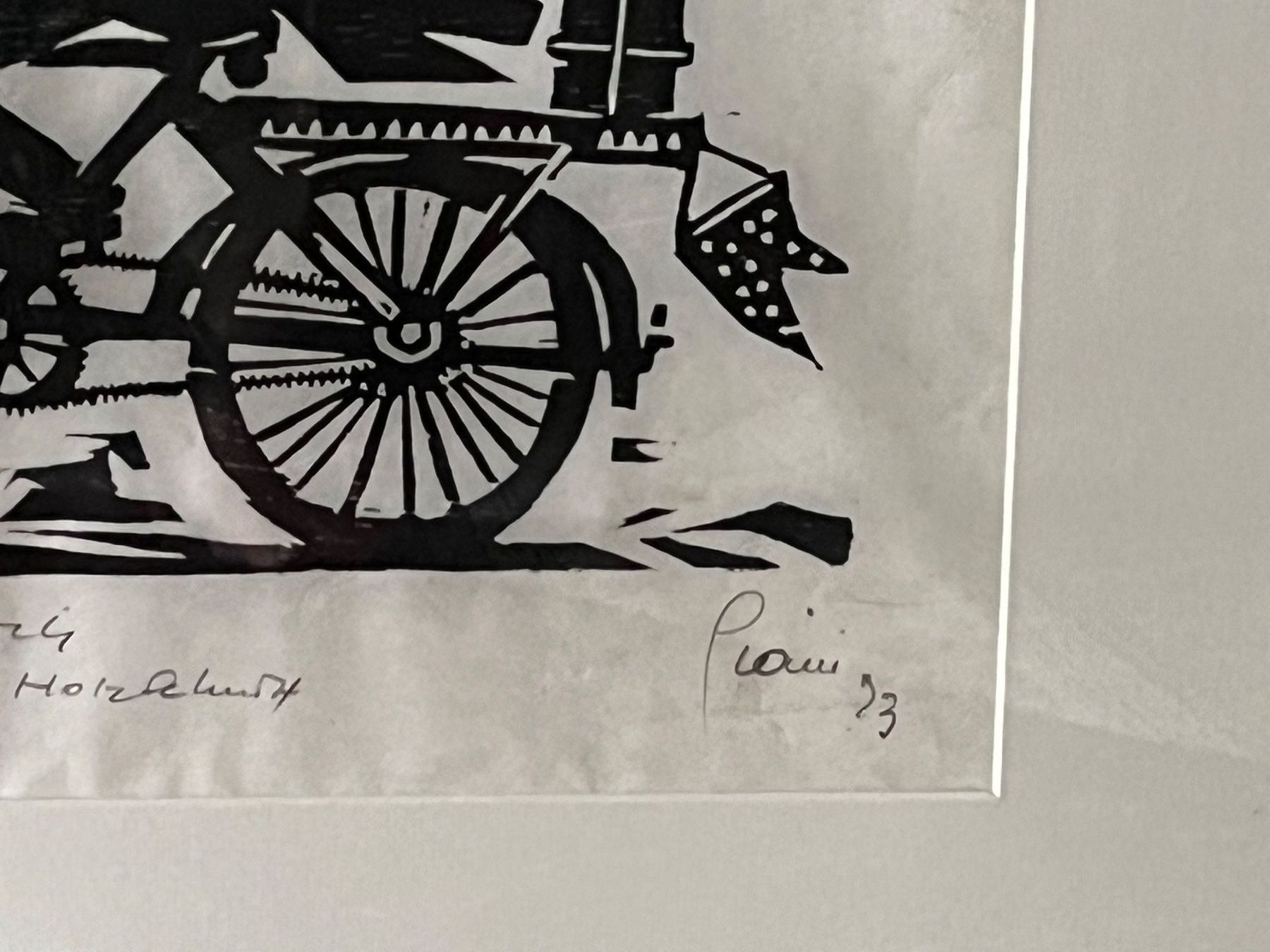 Xilografie: Giani Castiglioni - Holzschnitt – Usato da Stetten AG venduto da Brissago25 2