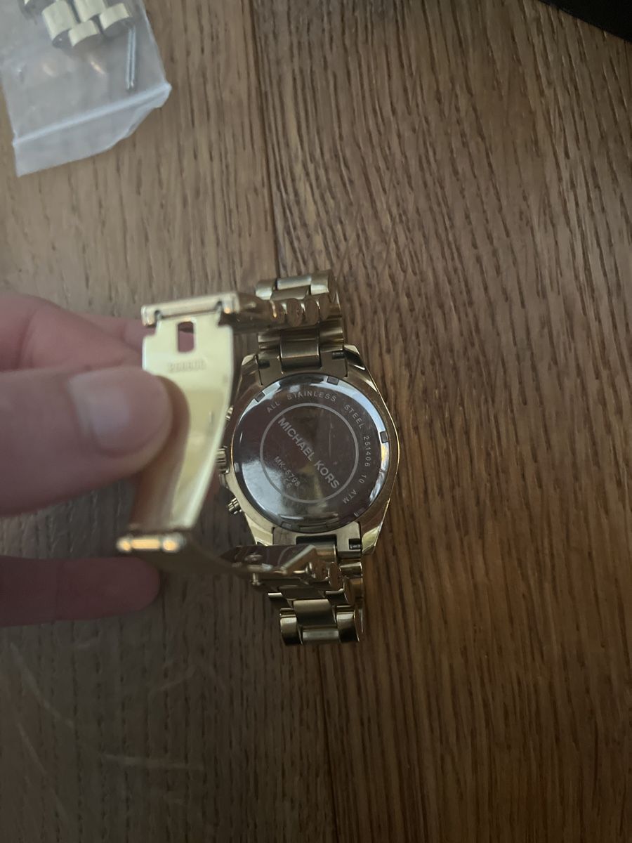 Michael Kors Orologi: Michael Kors Uhr analog golden – Usato da Affoltern am Albis venduto da celine.stg 1