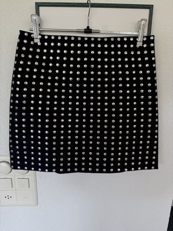 Sexy Jupe mit Applikationen 