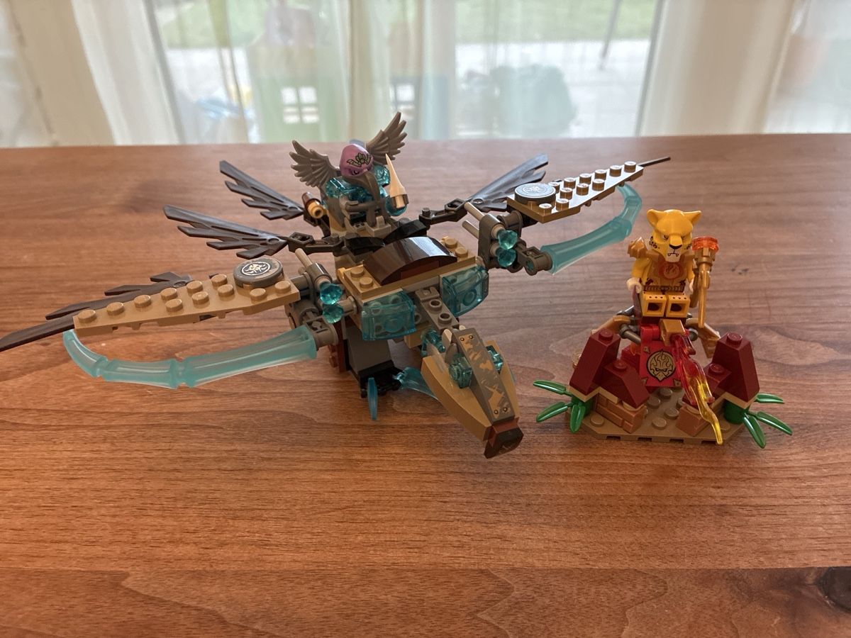 Lego Giocattoli: Vardy’s Ice Vulture Glider - Lego Chima - 70141 – Usato da luzern venduto da Himbeertobi