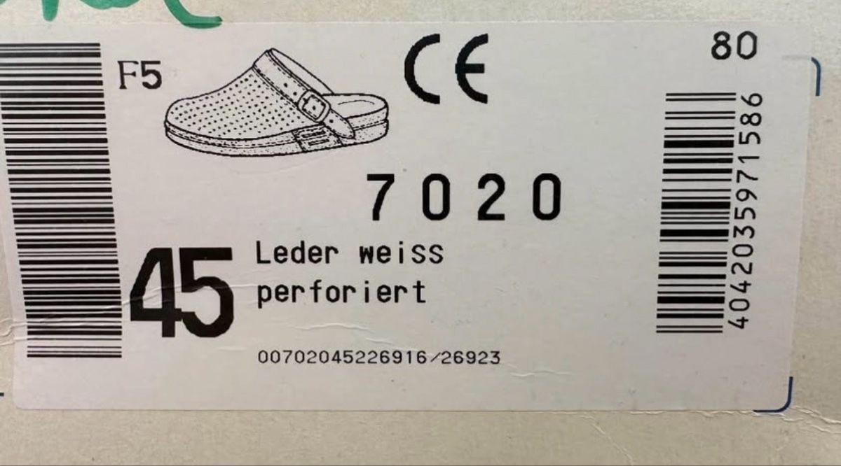 Scarpe da uomo: Sabots Abeba blancs perforés - légers et confortables – Nuovo (secondo la descrizione) da Sugiez venduto da Jess671 1