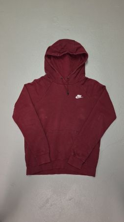 Superbe Hoodie Nike Rouge, Taille S, Chaud pour l'hiver!