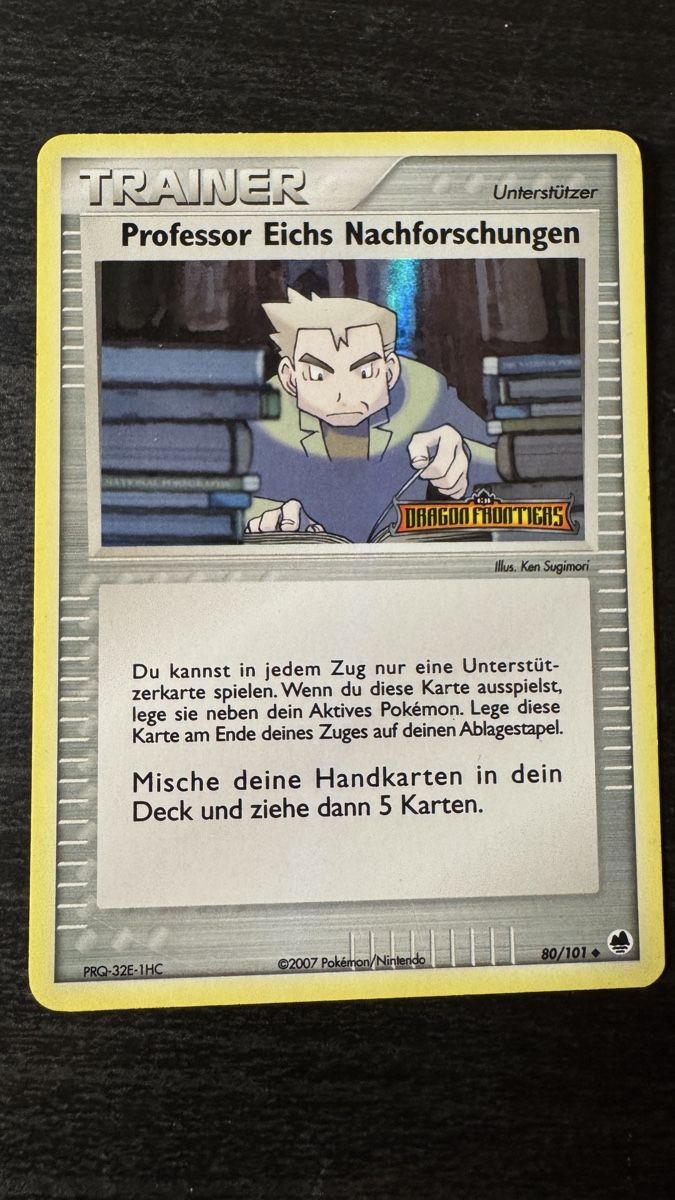 Pokémon Carte collezionabili: Recherches du professeur Chen (DF 80) – Usato da Belprahon venduto da Rob_ain