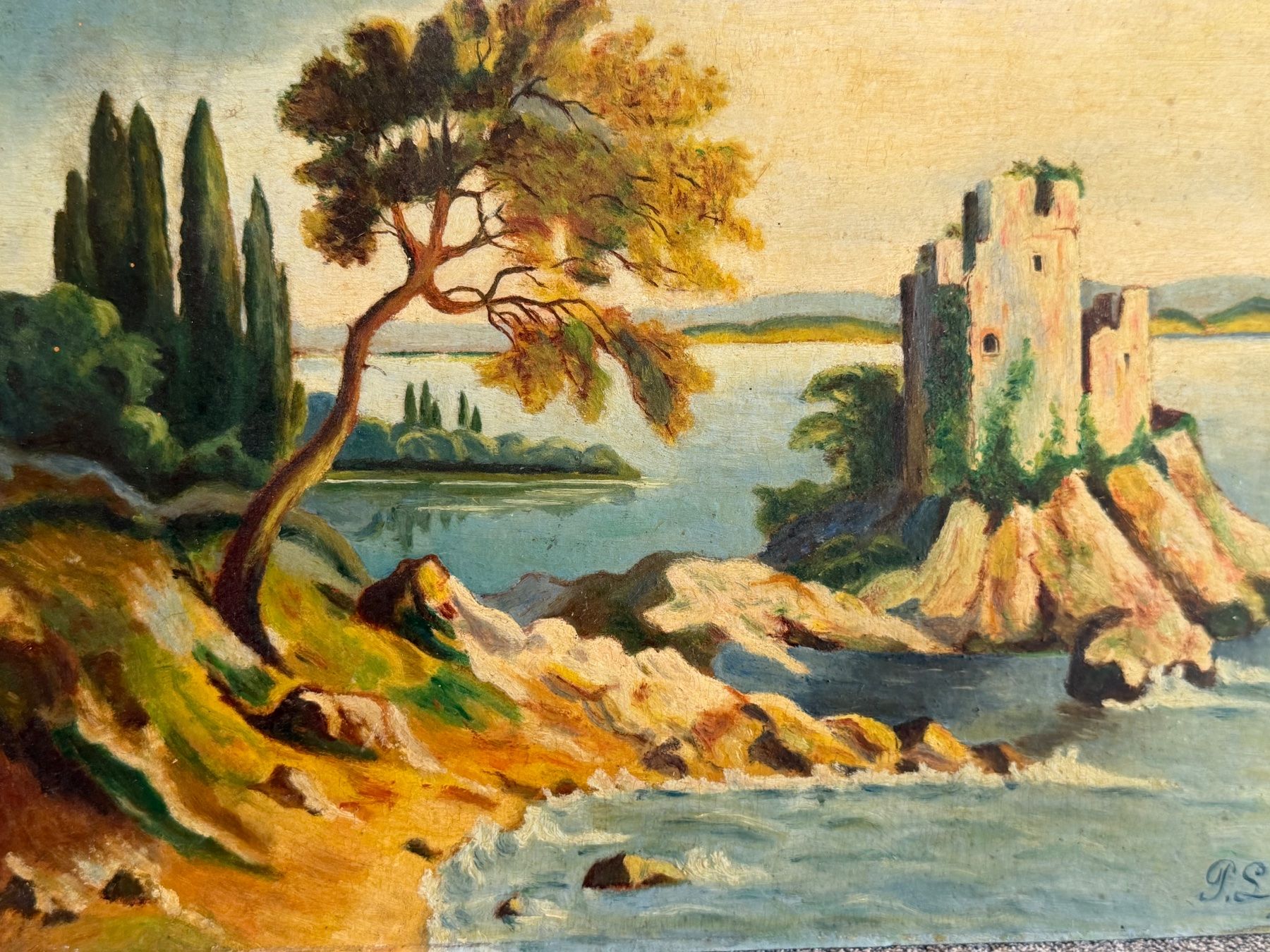 Dipinti: P. Lorquet- 1928 - Original Gemälde – Usato da Basel venduto da PAUL_ART 1