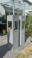 Gartenlaternen Grau 2 Stk. ca. 115cm hoch gebraucht
