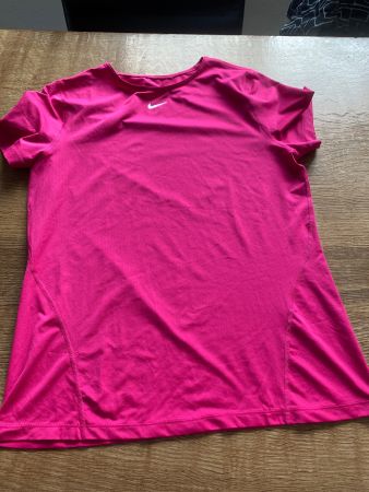 NIKE DRI-FIT T-SHIRT GR.L pink SPORT Fitness Yoga 🧘‍♀️