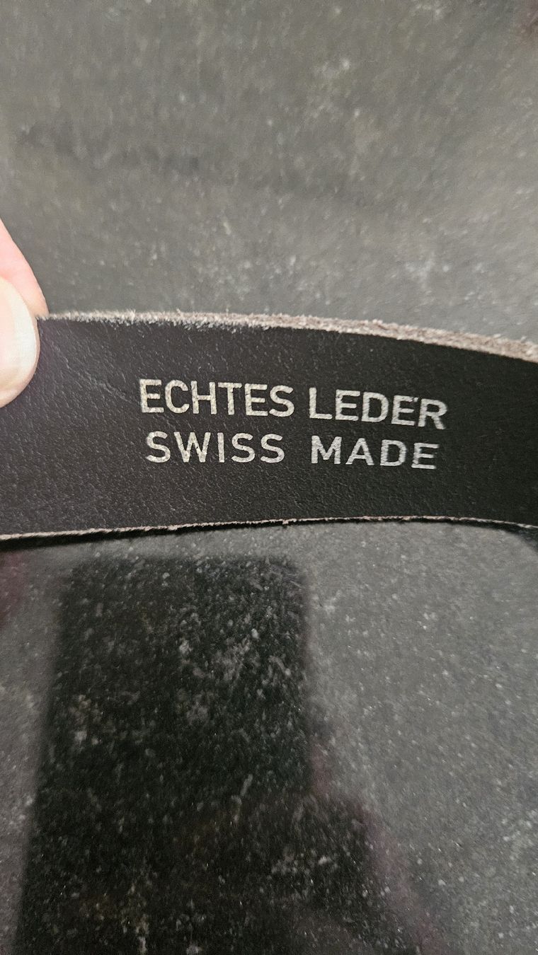 Cinture: Ledergürtel schwarz – Usato da Grabs venduto da ricolino12 1