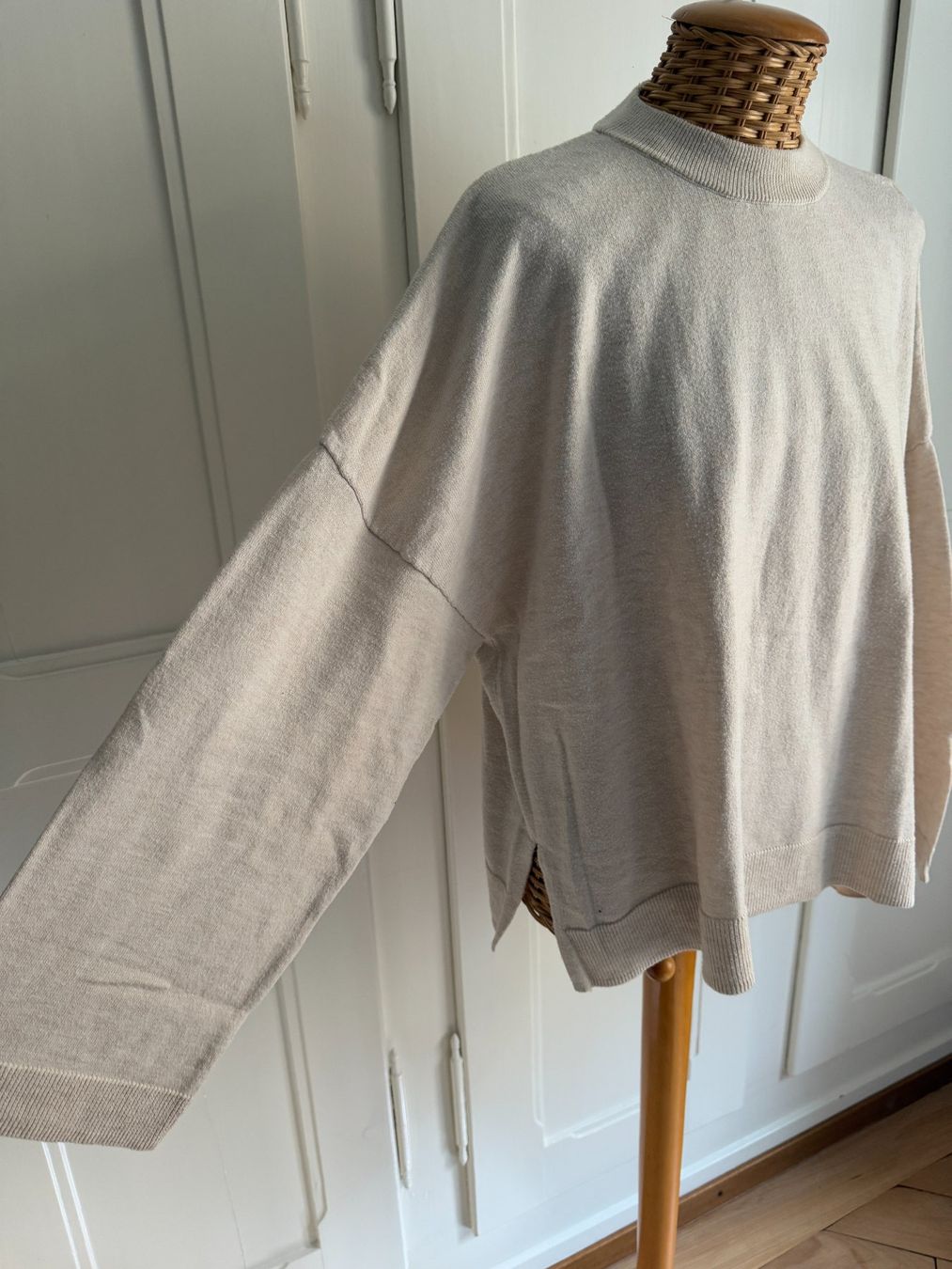 Pulls & Sweat-shirts: Feinstrick Pullover beige XL – D'occasion à Zürich par Diazaio 2