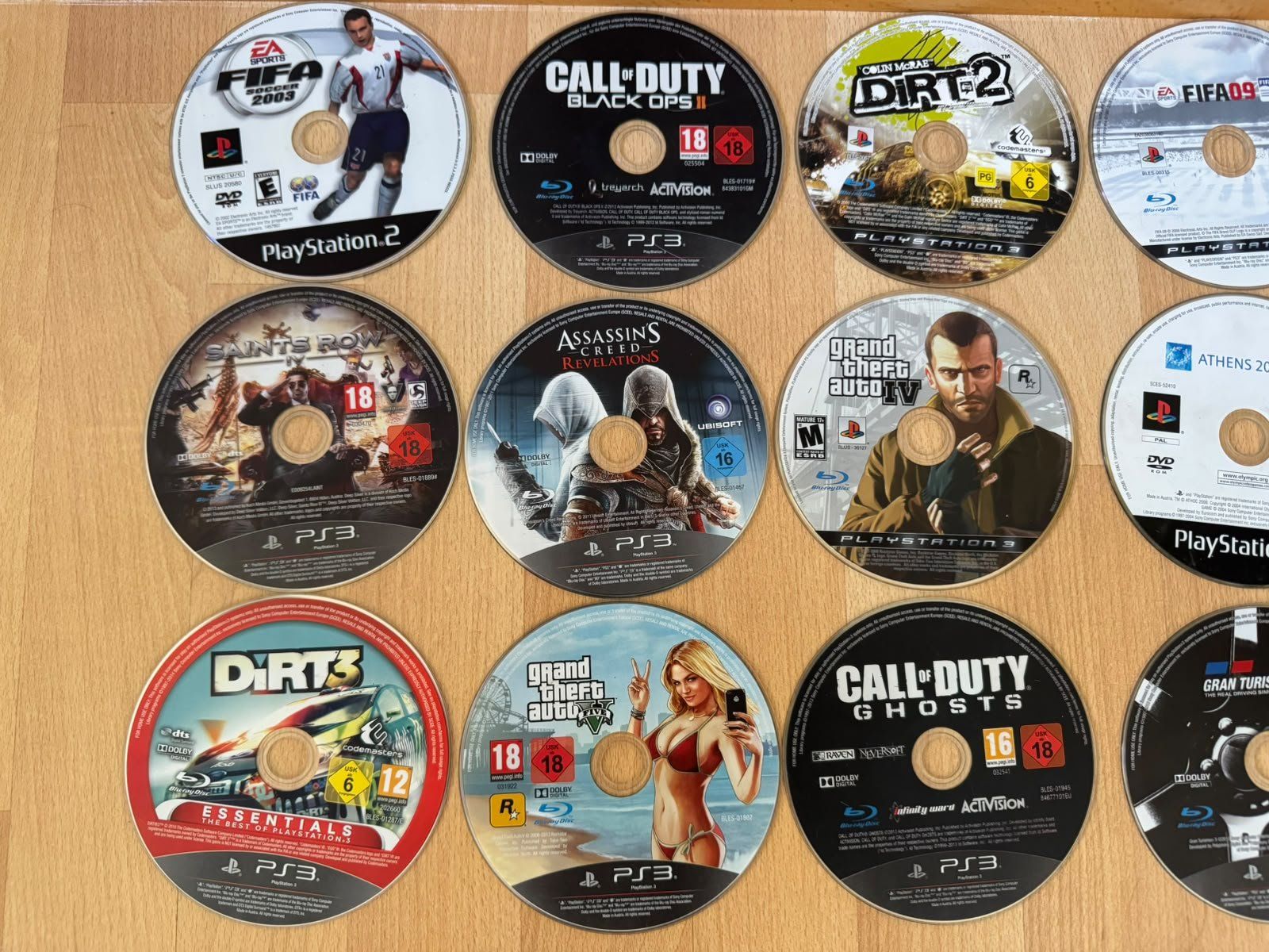 Giochi: lot disque jeux ps2 et ps3 – Usato da Martigny venduto da Piepie77zoo 1