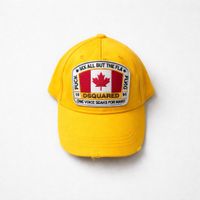 Casquette Dsquared2 Jaune Fluo - Style Unique et Tendance