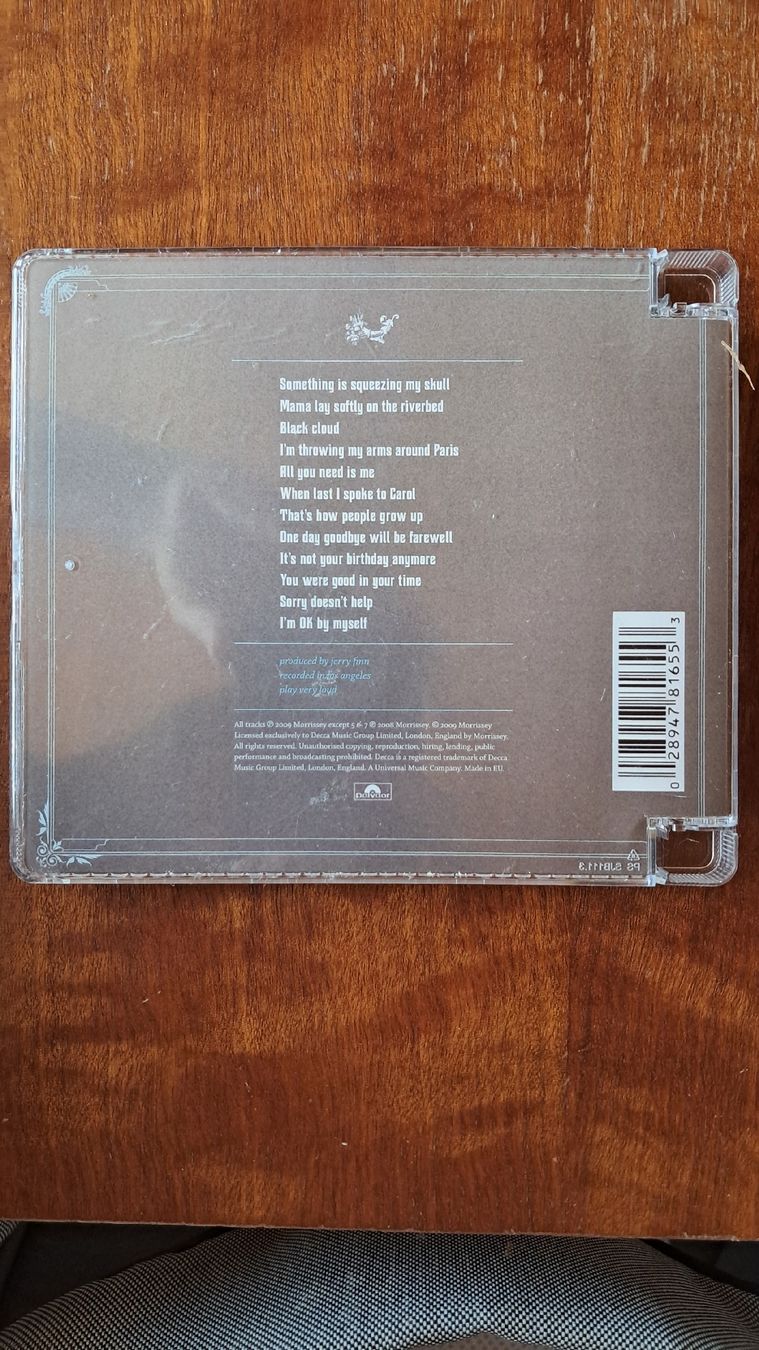 CD: Morrissey - Years of Refusal CD – Usato da Neu St. Johann venduto da ale_d9tn 1