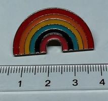 Regenbogen - Pin  (neu, OVP)