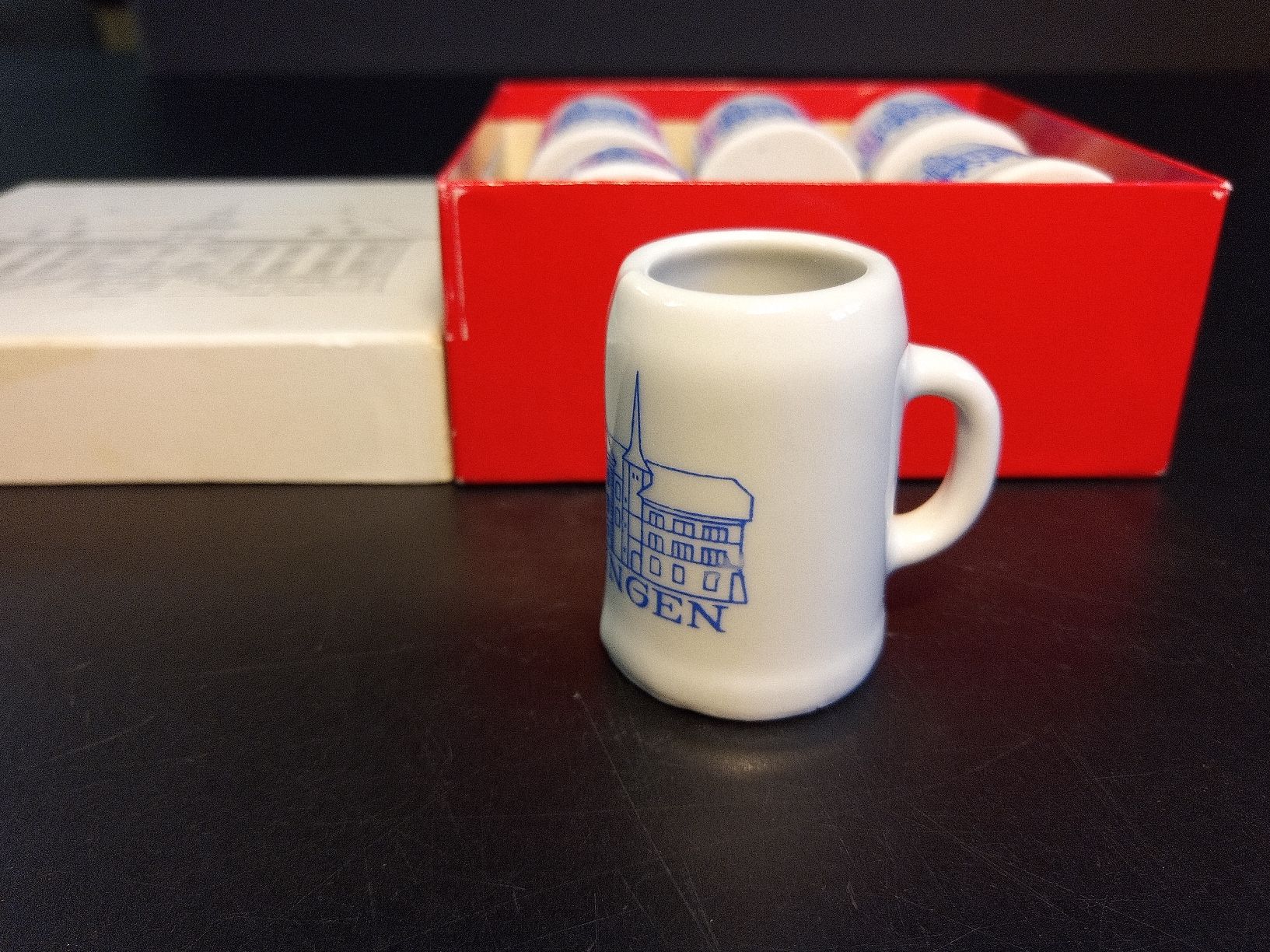 Gläser: 6x Zofingen Mini Bierkrüge – Gebraucht aus Reiden von Zofi-Brocki 2