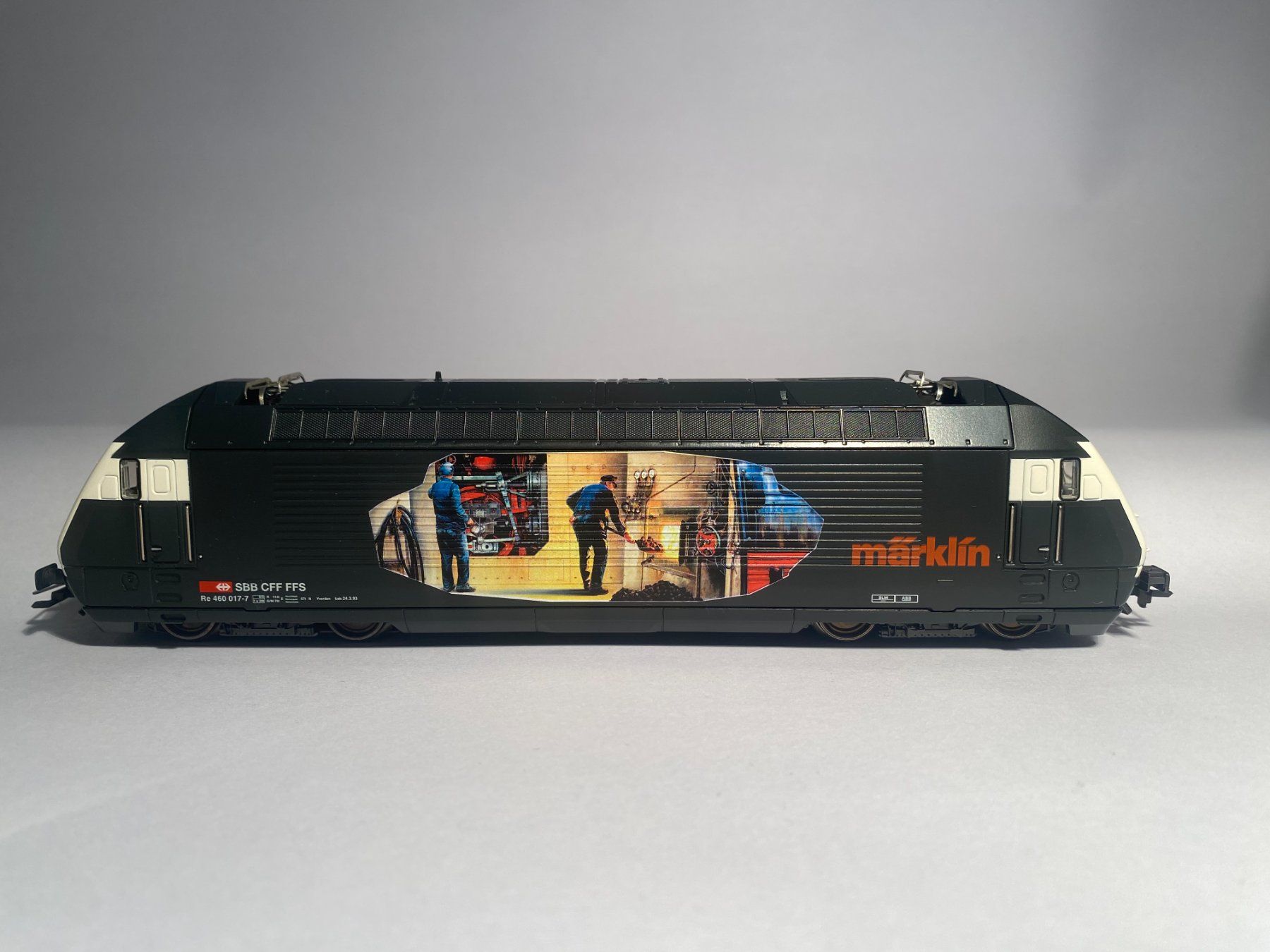 Märklin Modellini di ferrovie: Märklin  E-Lok SBB RE460 HEIZER, AC Delta – Usato da Buchrain venduto da Modellbahn11 3