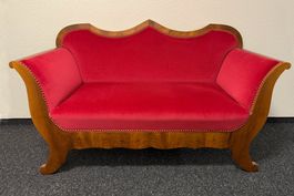 Historisches Sofa (Biedermeier-Stil) restauriert, neuwertig!