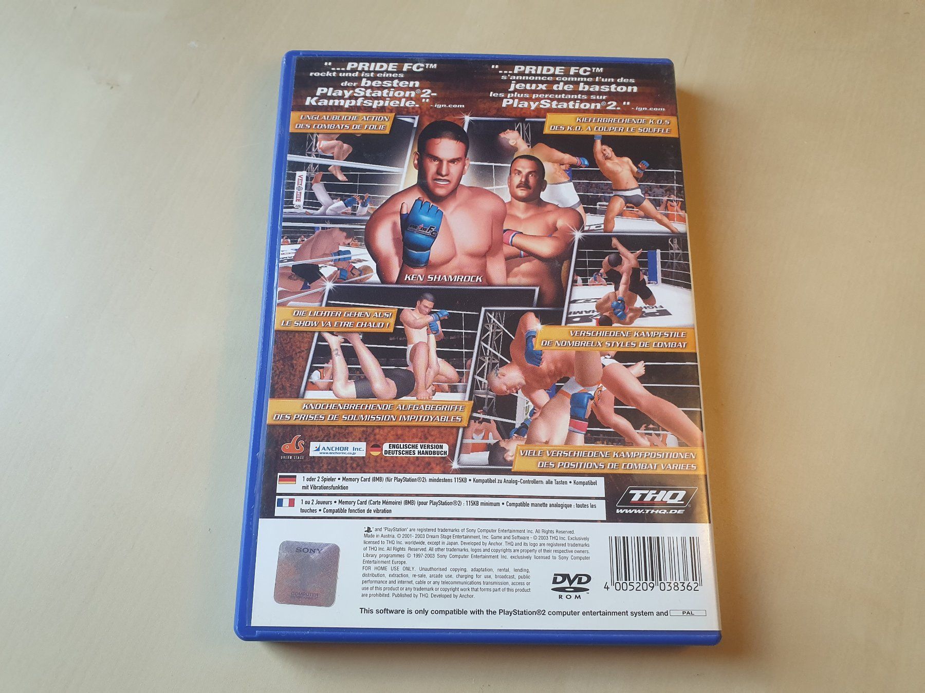 Sony Giochi: Pride FC Fighting Championships – Usato da Stansstad venduto da collectorsshop 1